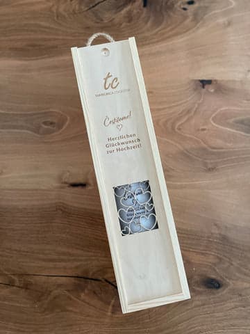 Holzkiste für Wein – stilvoll und hochwertig