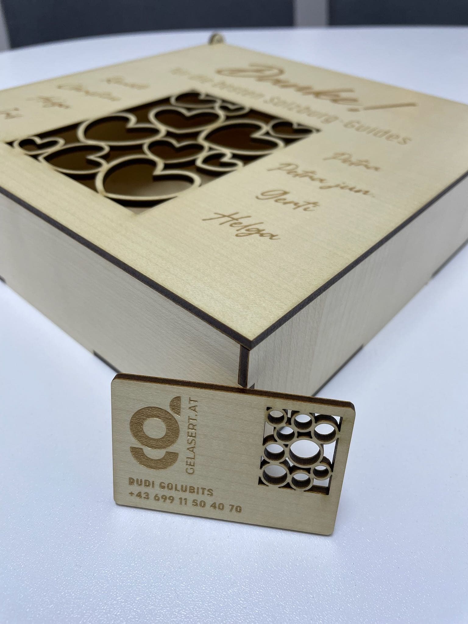 Reiskassa personalisiert für besondere Anlässe